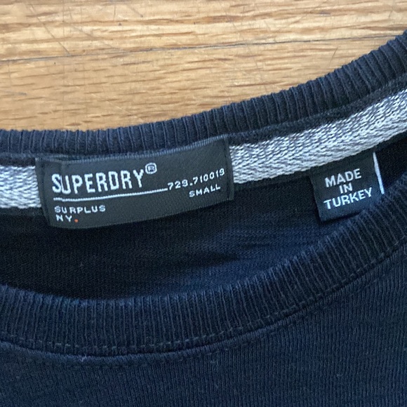 Mens Super dry NY Surplus Goods Long Sleeve Shirt Size Small - Picture 4 of 4